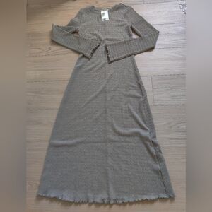 H&M fitted maxi dress